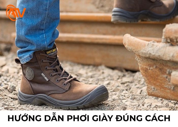 Phơi giày đúng cách nhanh hơn và hiệu quả