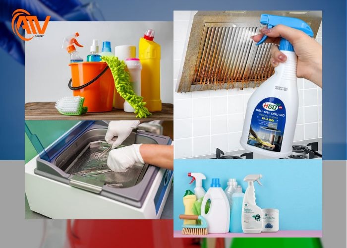 Chất tẩy rửa phù hợp theo mục đích sử dụng