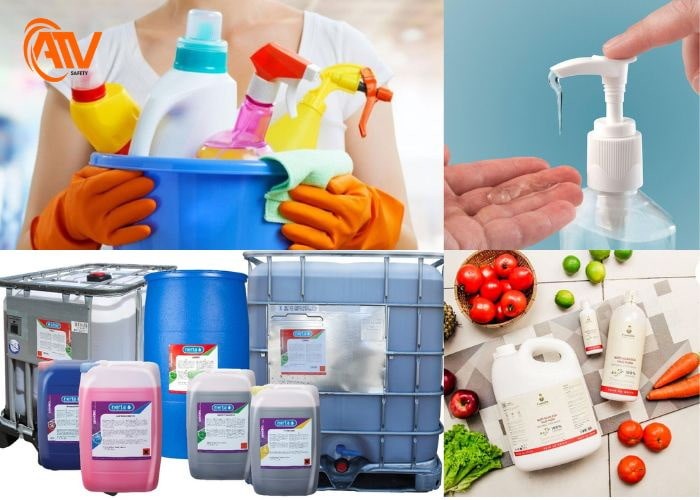 Chất tẩy rửa phù hợp trong nhiều lĩnh vực sử dụng khác nhau