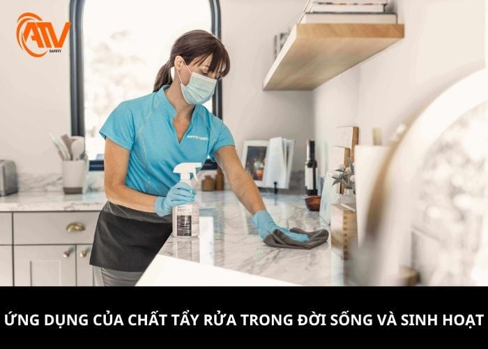 Chất tẩy rửa với ứng dụng rộng rãi trong đời sống và sản xuất