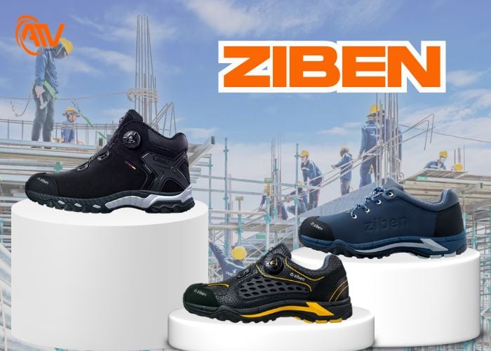 Giày bảo hộ lao động thương hiệu Ziben Hàn Quốc