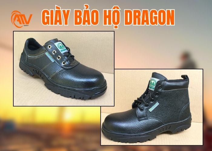 Giày bảo hộ Dragon chống va đập tốt