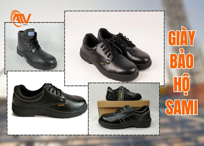 Giày bảo hộ Việt Nam thương hiệu Sami