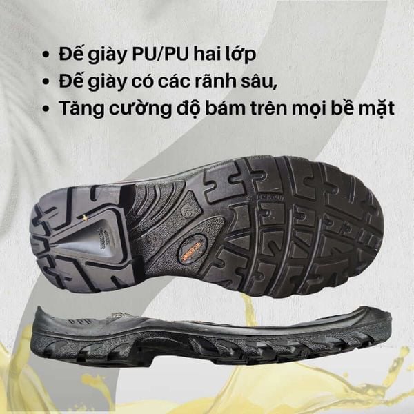 Cấu Tạo Đế Giày Bảo Hộ Xincaihong 89524