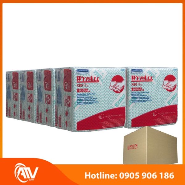Giấy lau WypAll X80 PLUS được ứng dụng rộng rãi trong chế biến thực phẩm