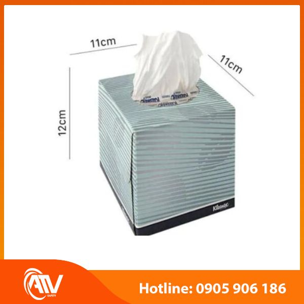 Giấy lụa hộp vuông Kimberly Clark không bụi, không mùi