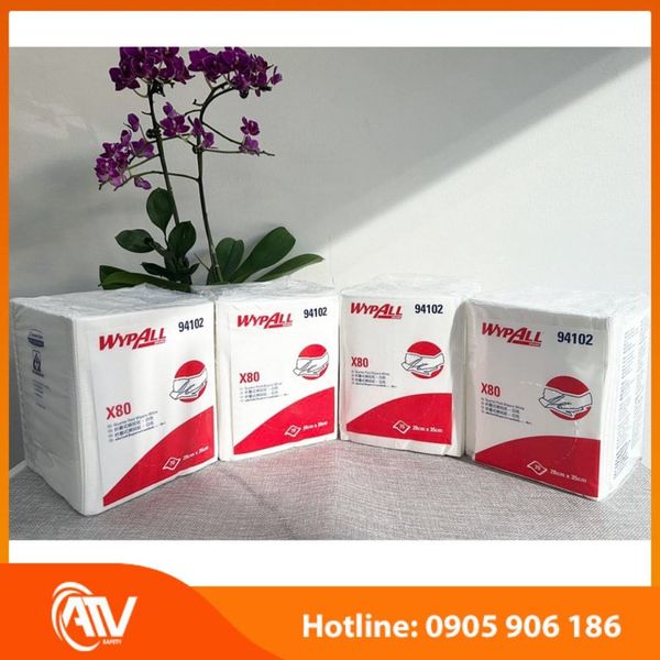 Giấy thấm dầu WypAll X80 an toàn và được ứng dụng rộng rãi