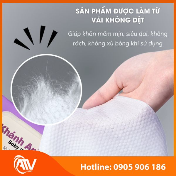 Khăn ướt không mùi Khánh An 180g