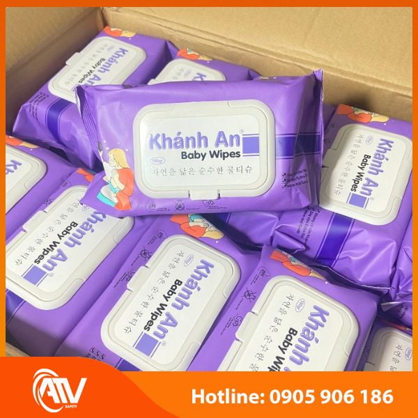 Khăn ướt không mùi Khánh An 180g phù hợp với mọi người