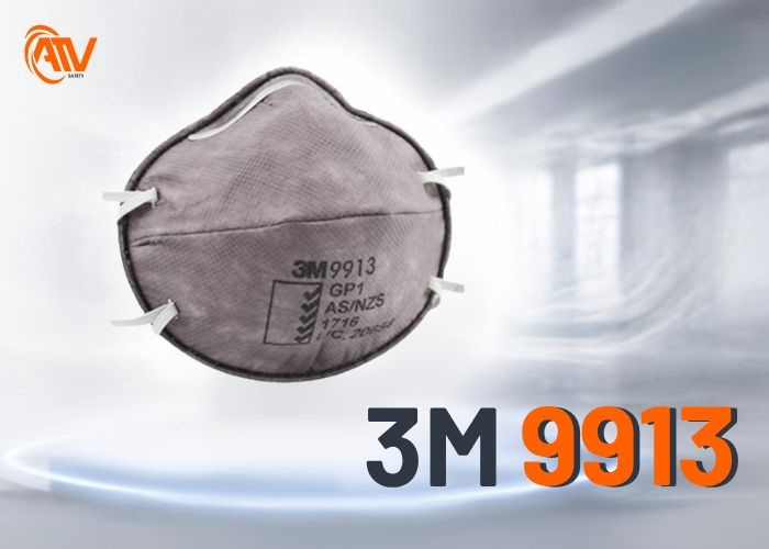 Khẩu trang 3M 9913 chống bụi dầu và bụi siêu mịn hiệu quả trong các quá trình làm việc