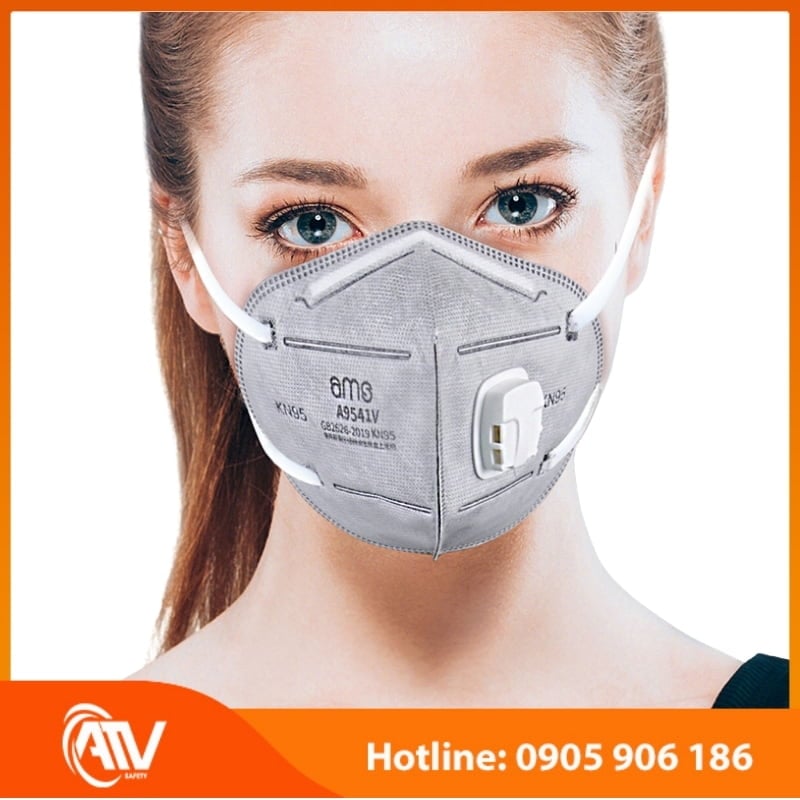 Khẩu trang chống bụi A9541V đảm bảo độ khít cao nhất