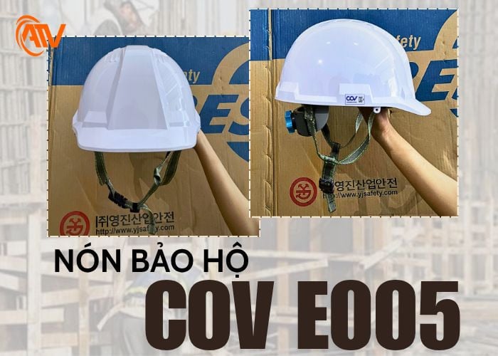 Nón bảo hộ Hàn Quốc COV E005 an toàn cho người lao động