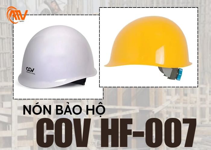 Nón bảo hộ Hàn Quốc COV HF-007 an toàn cho người lao động