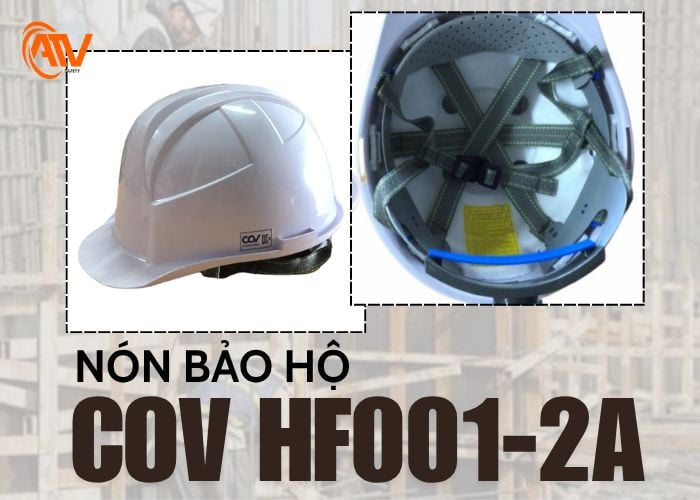 Nón bảo hộ Hàn Quốc COV HF001-2A an toàn cho người lao động