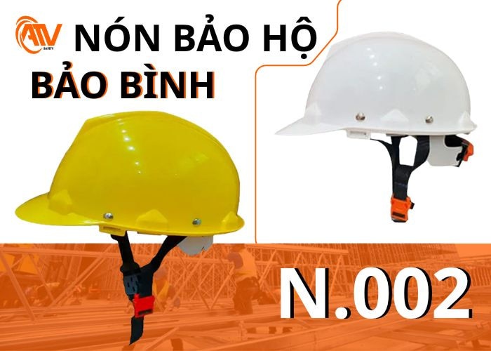 Nón bảo hộ Bảo Bình N002 đa dạng màu sắc