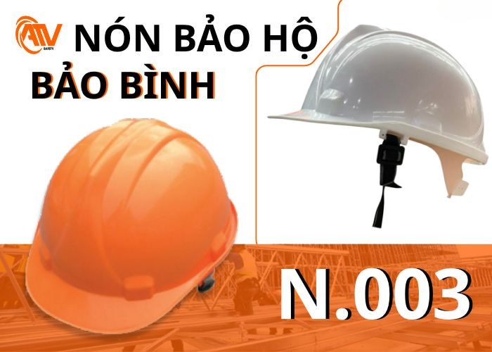 Nón bảo hộ Bảo Bình N003 phù hợp cho nhiều môi trường làm việc