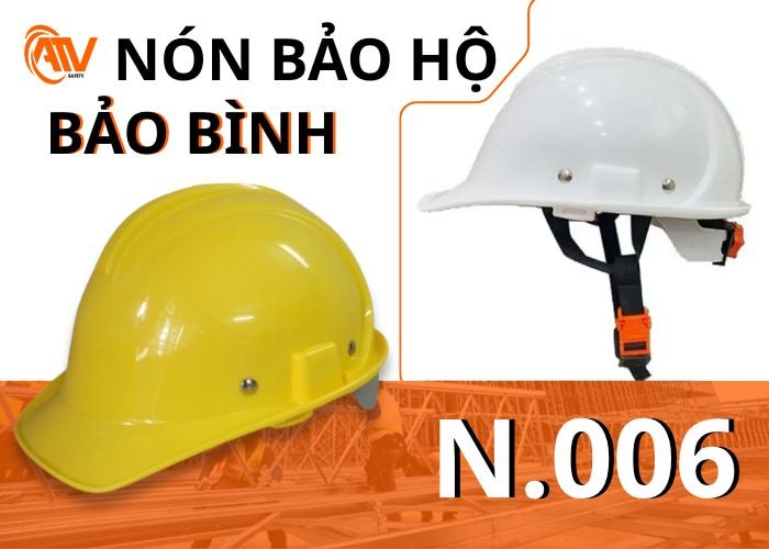 Nón bảo hộ Bảo Bình mã N006 an toàn cho người lao động