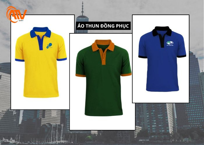 Áo thun đồng phục công nhân phù hợp cho nhiều doanh nghiệp