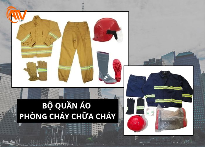 Bộ quần áo PCCC phù hợp trong trang phục chuyên dụng dành cho công tác PCCC