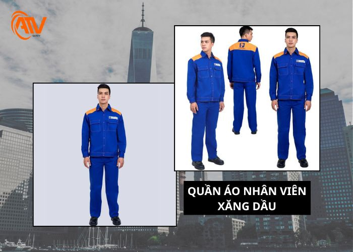 Quần áo nhân viên xăng dầu phù hợp cho nhân viên đúng ngành nghề