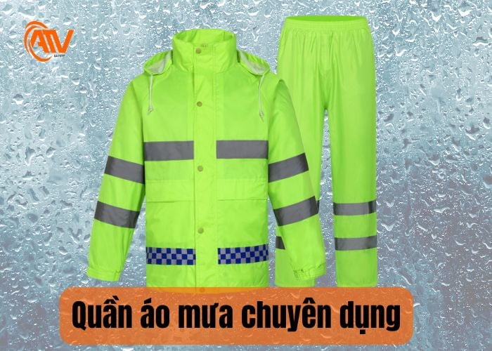 Bộ áo mưa chuyên dụng