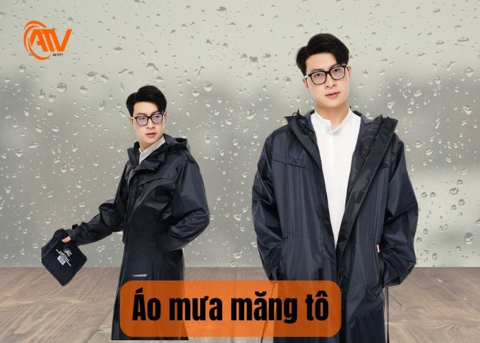 Bộ áo mưa dáng dài