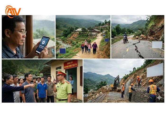 cách ứng phó với sạt lở đất