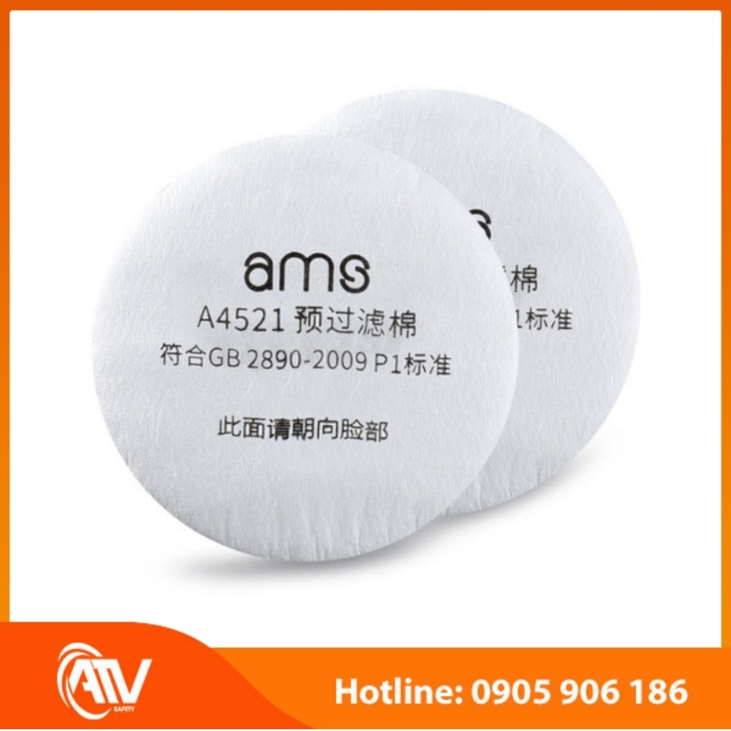 Tấm lọc bụi KN95 Ameishang mã A4521 thiết kế chuyên biệt