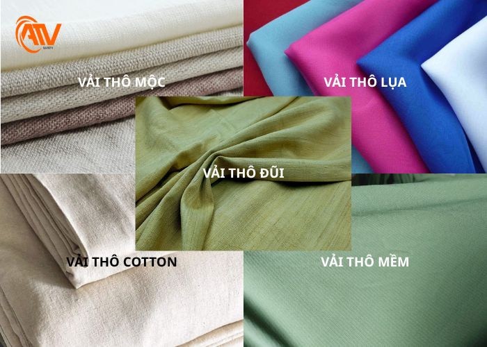 Các loại vải thô phổ biến hiện nay