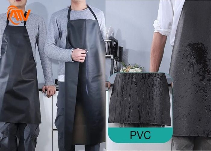 Làm khô và bảo quản tạp dề chống hóa chất sau khi đã sử dụng