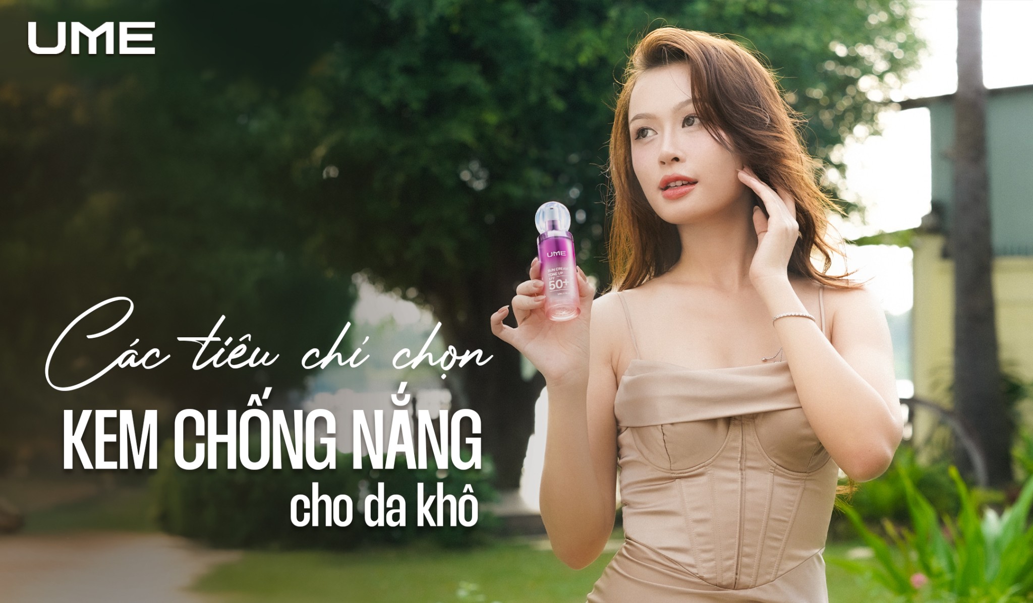 Các tiêu chí lựa chọn kem chống nắng cho da khô?