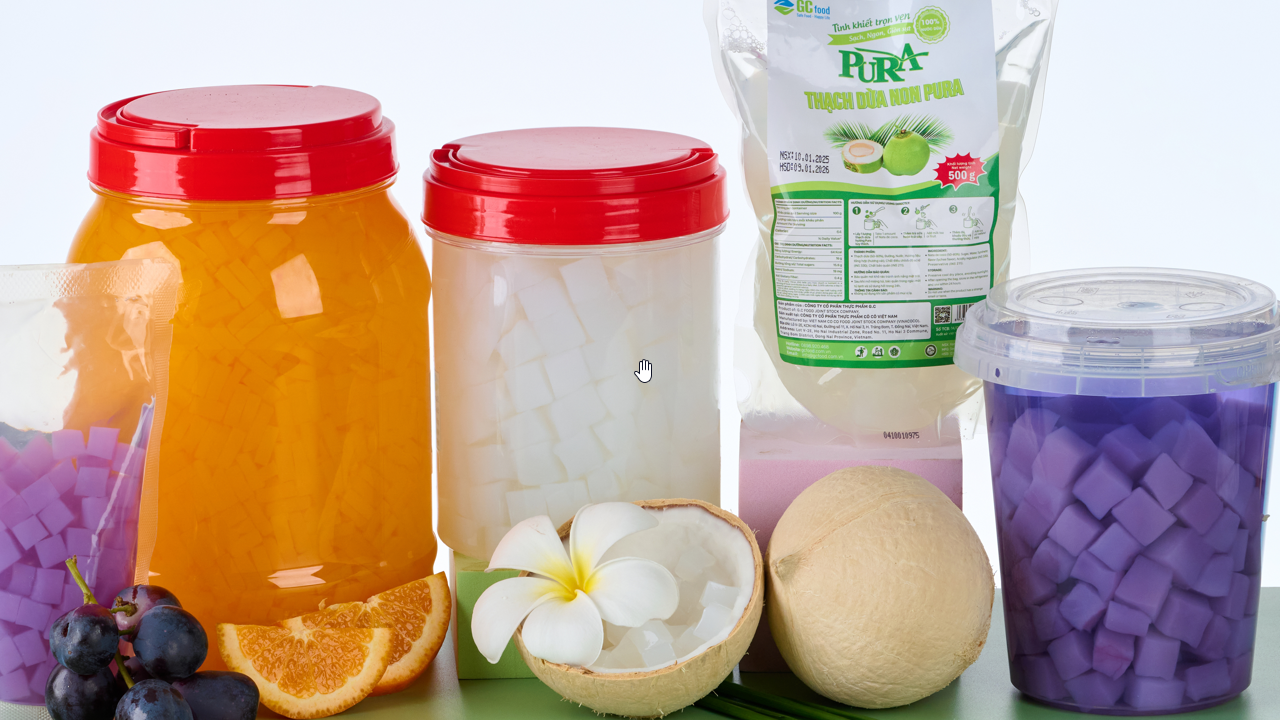 Cách làm thạch dừa vuông dai ngon vô cùng đơn giản