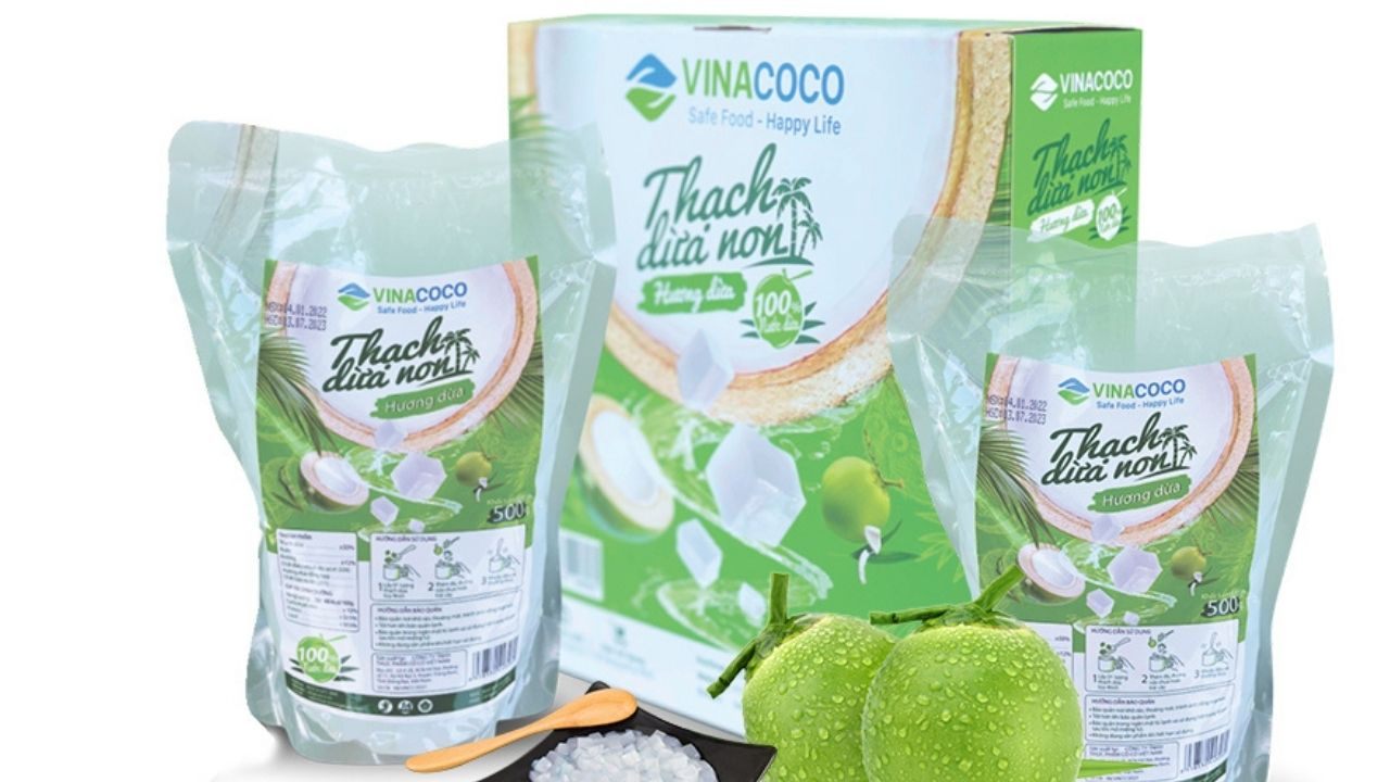 Cách làm thạch dừa sợi tại nhà đơn giản nhưng lại ngon không tưởng