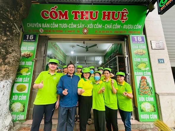 Bánh cốm Hà Nội: thức quà dẻo thơm đậm vị xưa