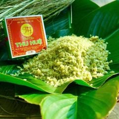 Bánh cốm nhân đậu xanh: vị dẻo thơm dễ ăn của Hà Nội