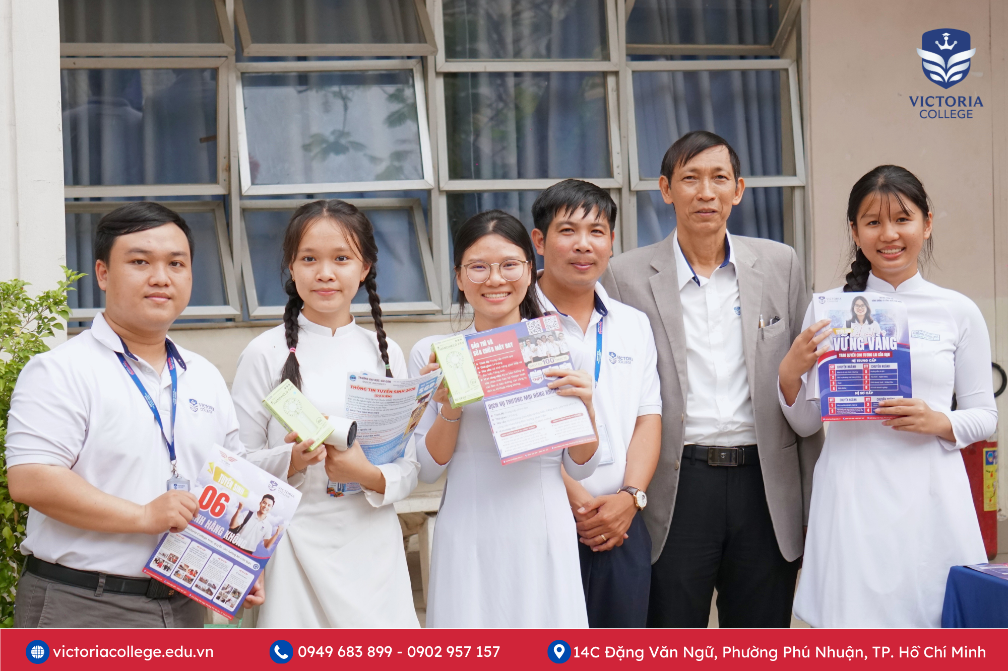 Tư Vấn Tuyển Sinh 2026 tại THPT Giồng Ông Tố cùng Victoria College