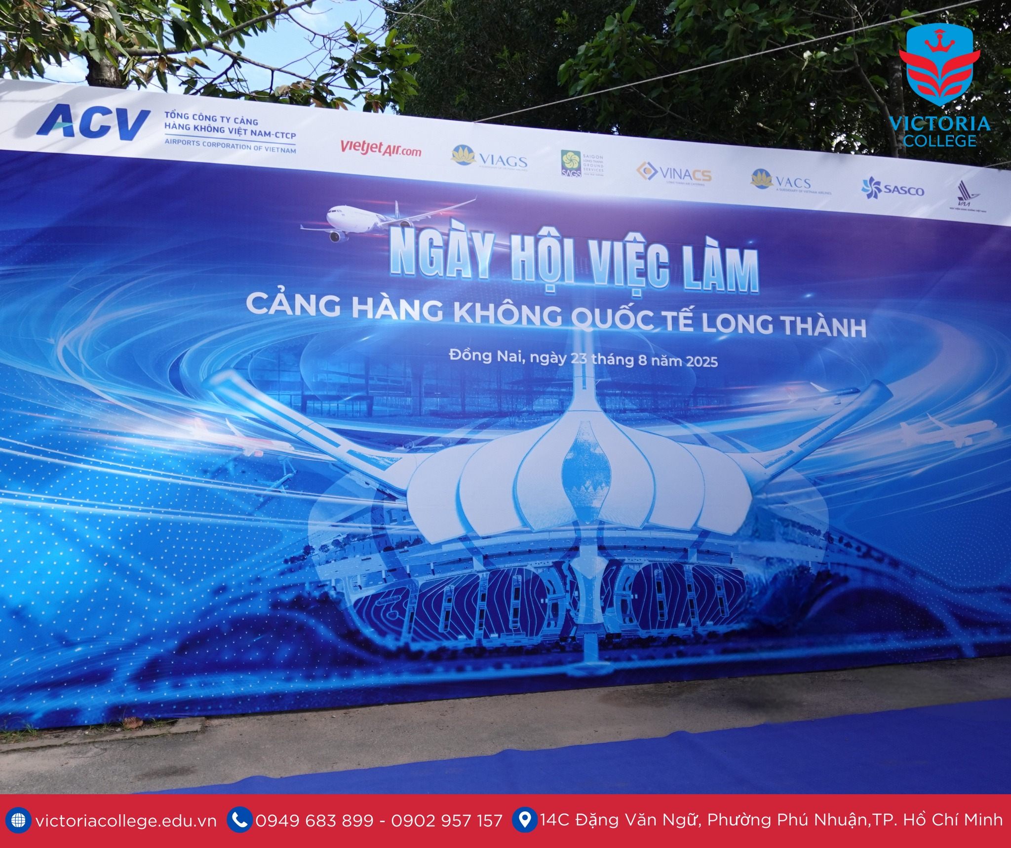 VICTORIA COLLEGE TẠI NGÀY HỘI VIỆC LÀM CẢNG HKQT LONG THÀNH 2025