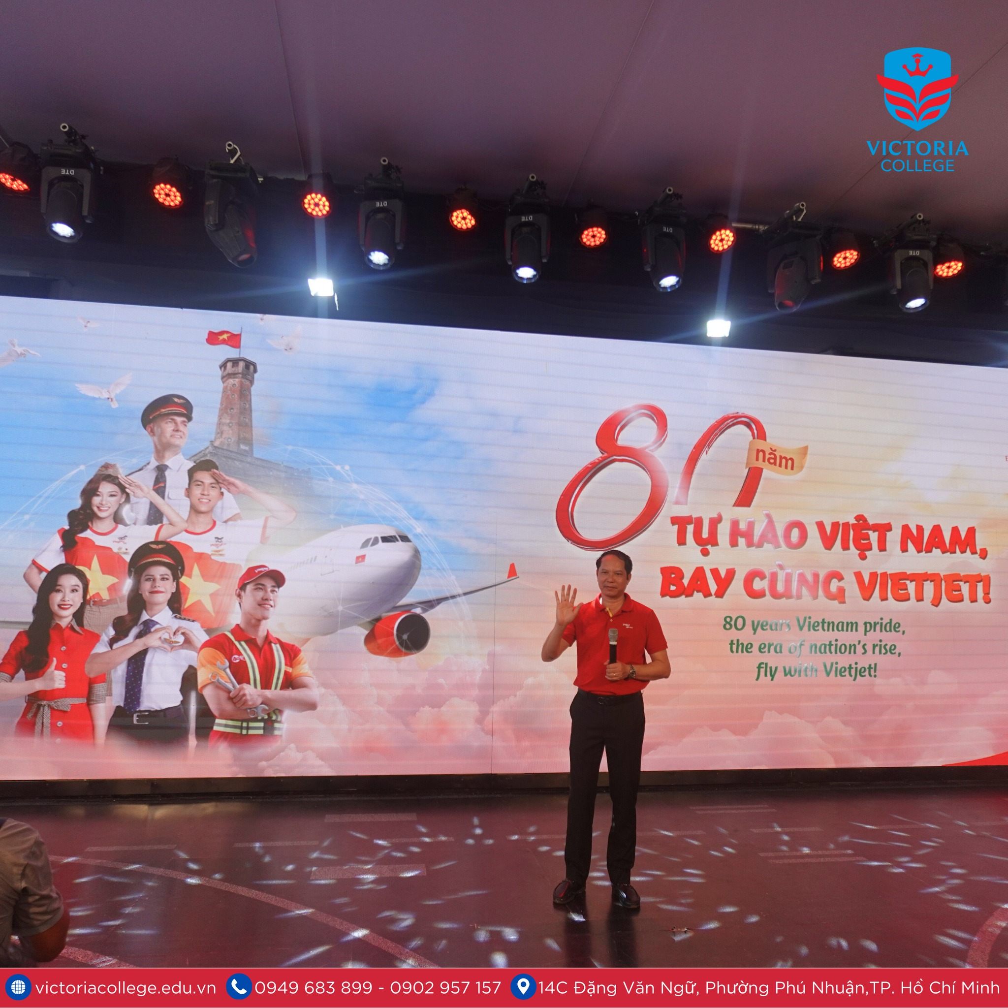 BUỔI TALKSHOW TẠI TRUNG TÂM TRIỂN LÃM QUỐC GIA CÙNG VICTORIA COLLEGE