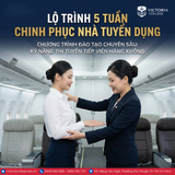 LỘ TRÌNH 5 TUẦN CHINH PHỤC CÁC HÃNG TUYỂN DỤNG TIẾP VIÊN HÀNG KHÔNG