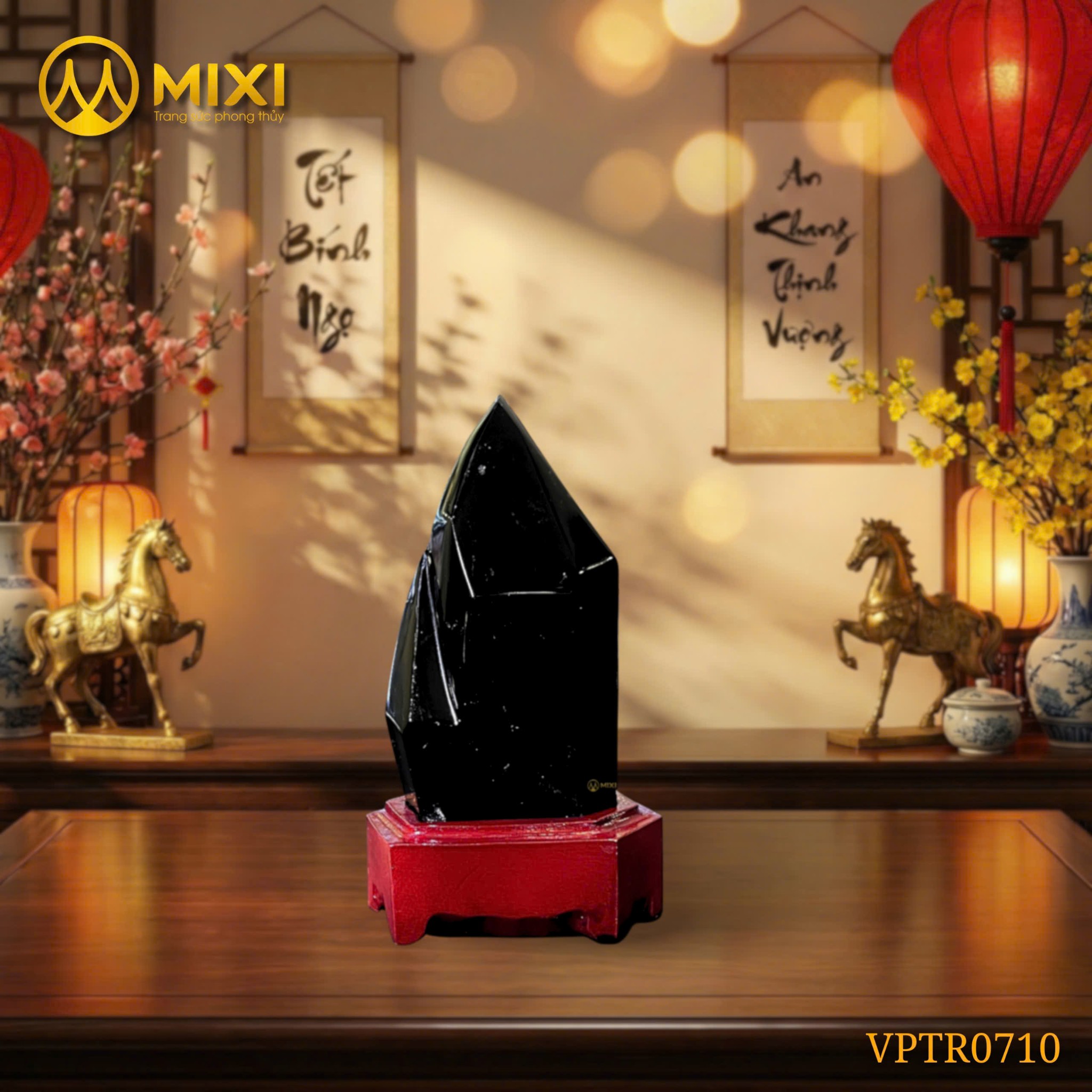 TRỤ THẠCH ANH ĐEN: 