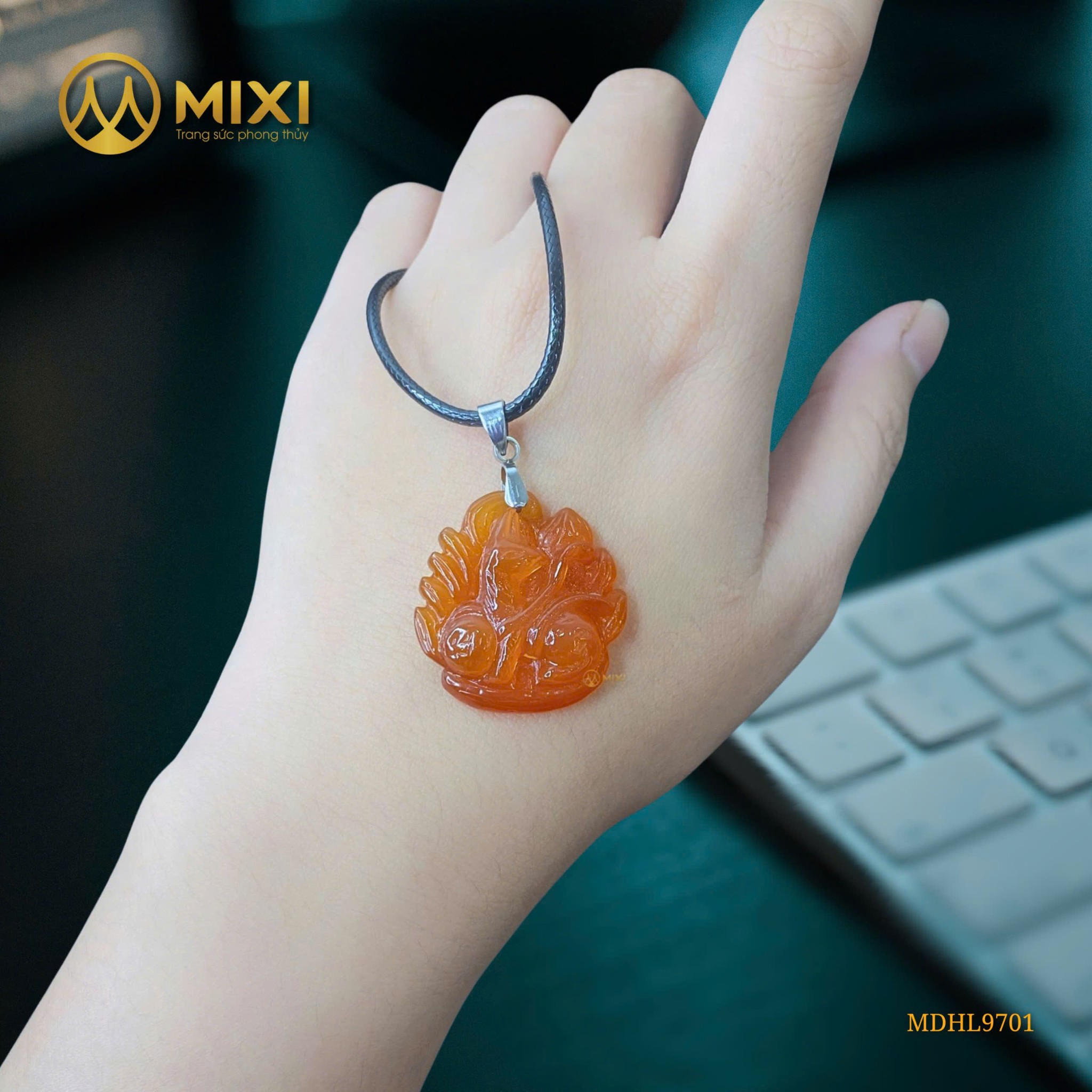 MẶT DÂY HỒ LY MÃ NÃO ĐỎ CHÚA: VƯỢNG DUYÊN CHIÊU TÀI – ĐÁNH THỨC SỨC HÚT KIÊU KỲ