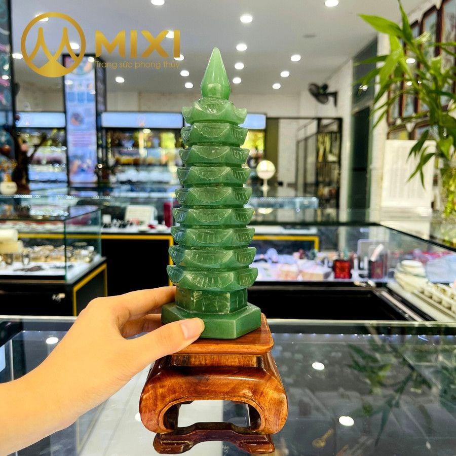 Tháp Văn Xương Thạch Anh Xanh
