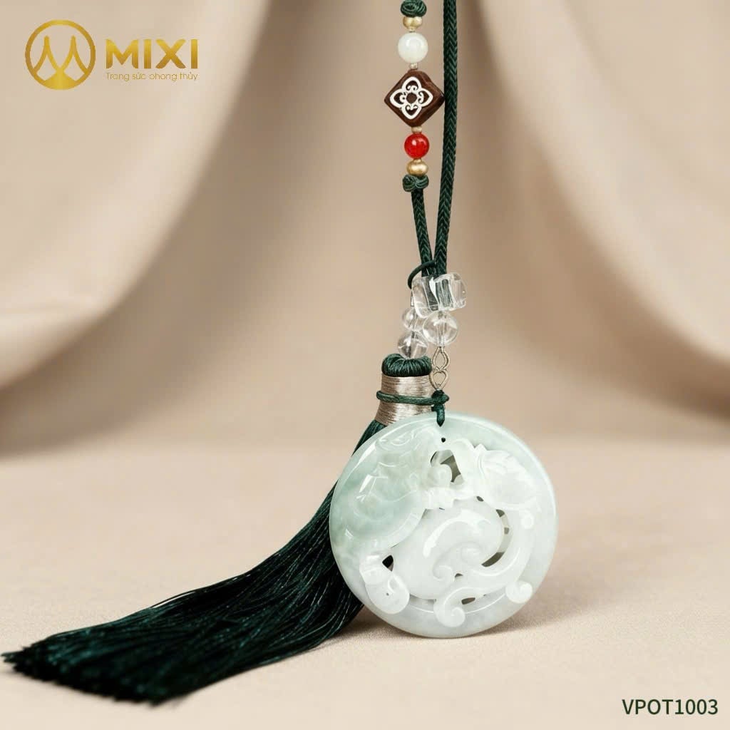 KHÁNH TREO TRẤN BẢO NHƯ Ý NGỌC CẨM THẠCH: BÌNH AN MUÔN DẶM – VẠN SỰ HANH THÔNG – VƯỢNG KHÍ TRƯỜNG TỒN