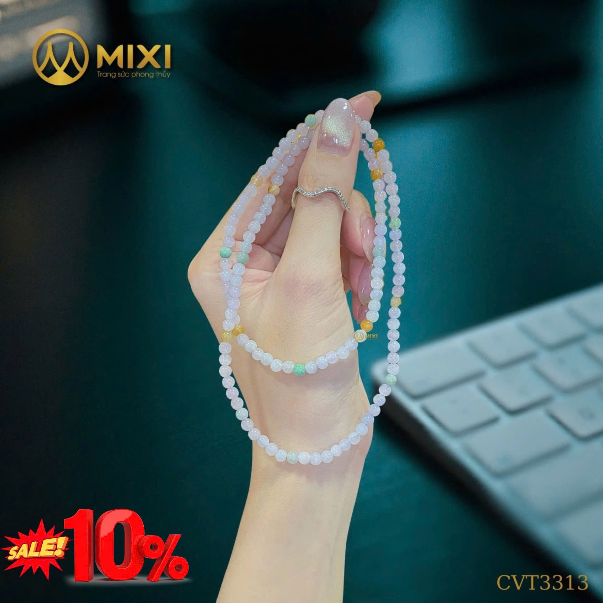 CHUỖI VÒNG NGỌC TÍM MÔN TỨ QUÝ MYANMAR: SẮC TÍM HOÀNG GIA – TÔN VINH KHÍ CHẤT (ƯU ĐÃI 10% DỊP 8/3)