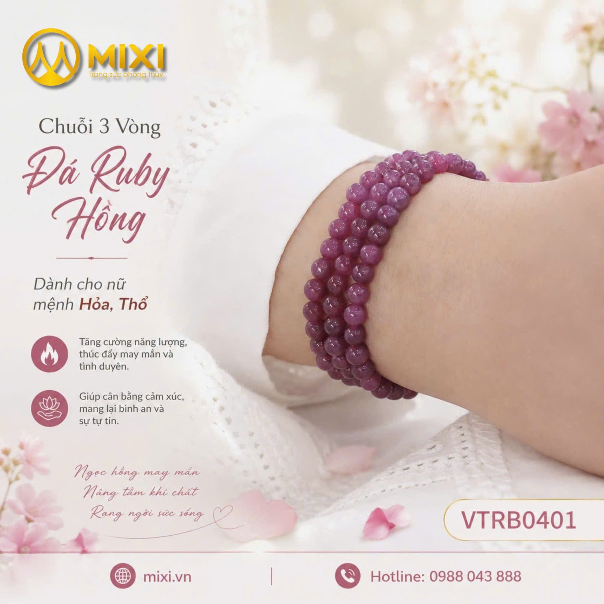 🌹 RUBY HỒNG – BẢO VẬT CỦA NGƯỜI THÀNH CÔNG!