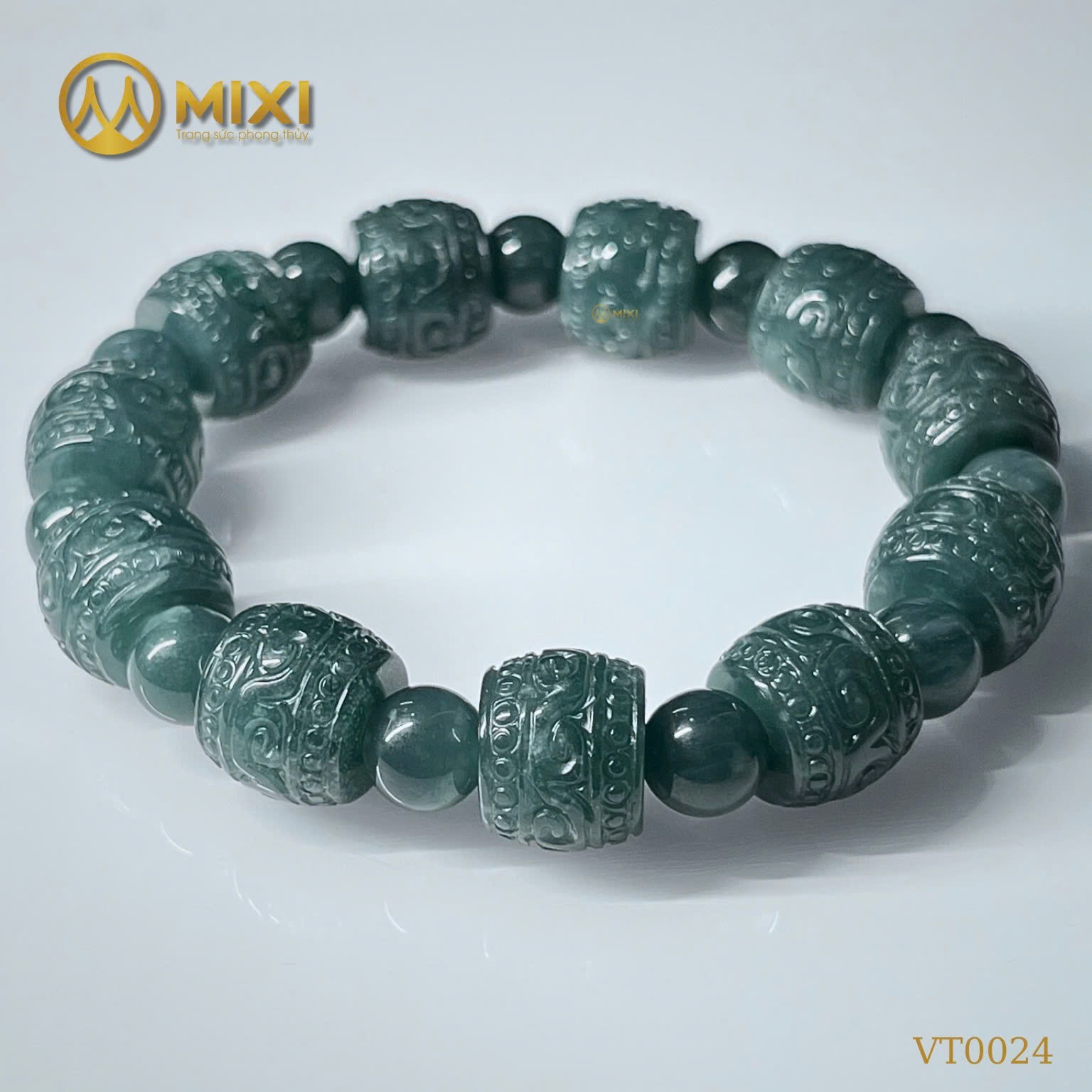 VÒNG TAY LU THỐNG LAM NGỌC VIP – QUYỀN LỰC TỪ NĂNG LƯỢNG XANH NGỌC