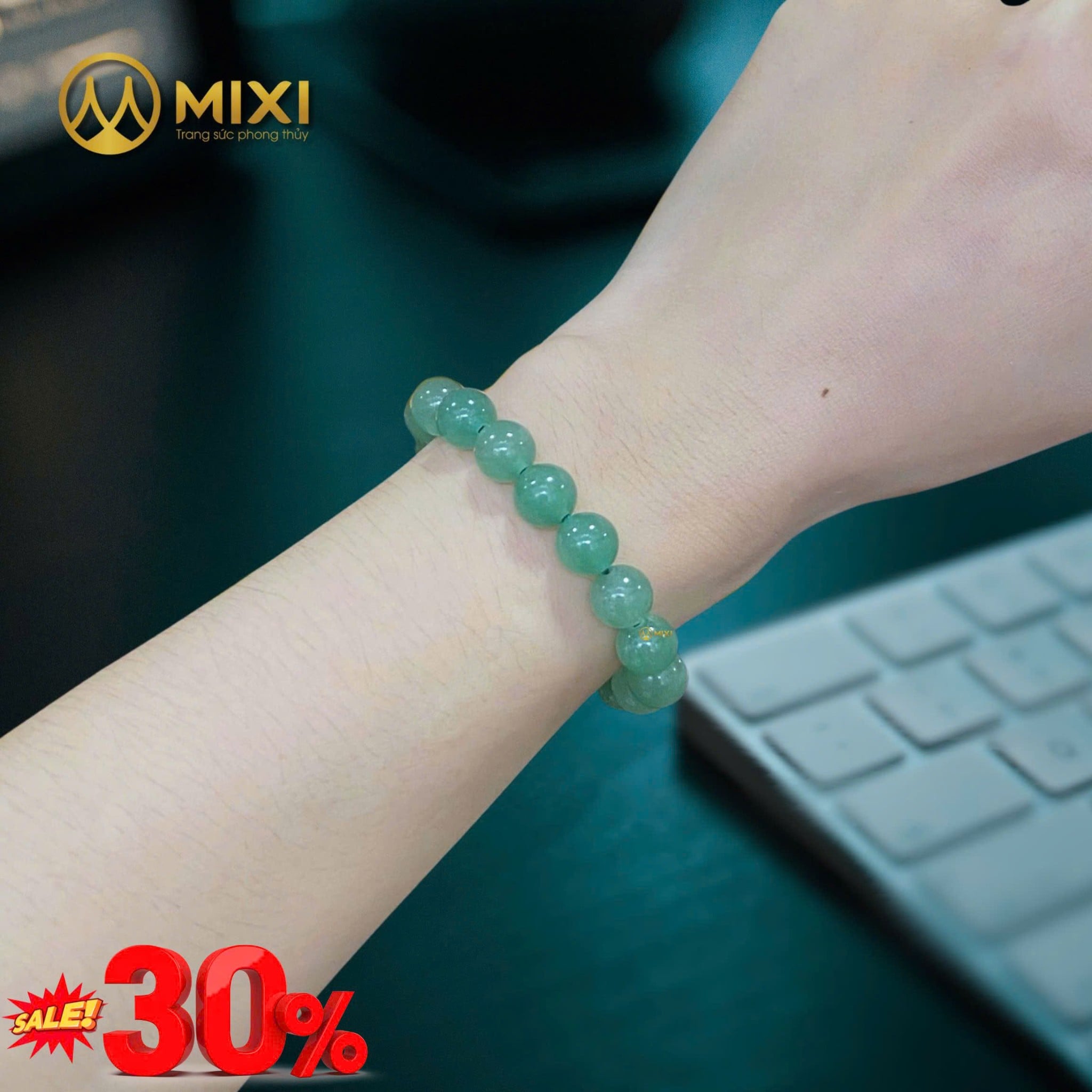 💚 VÒNG TAY THẠCH ANH XANH – NĂNG LƯỢNG TINH KHIẾT CHO NÀNG MỆNH MỘC – HỎA Sale Sốc 30% – Ưu Đãi Lớn Nhất Đến Hết 6/12