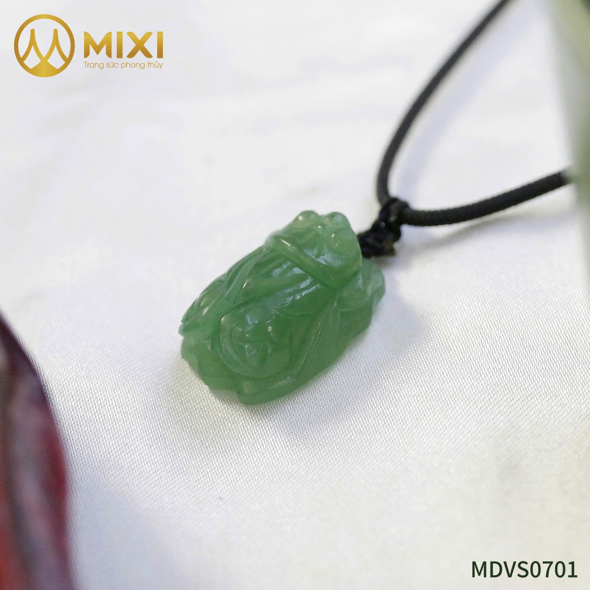 Mặt Dây Ve Sầu Thạch Anh Xanh Tự Nhiên – Điểm Tựa Tinh Thần, Khai Mở Trí Tuệ & Đỗ Đạt Khoa Bảng