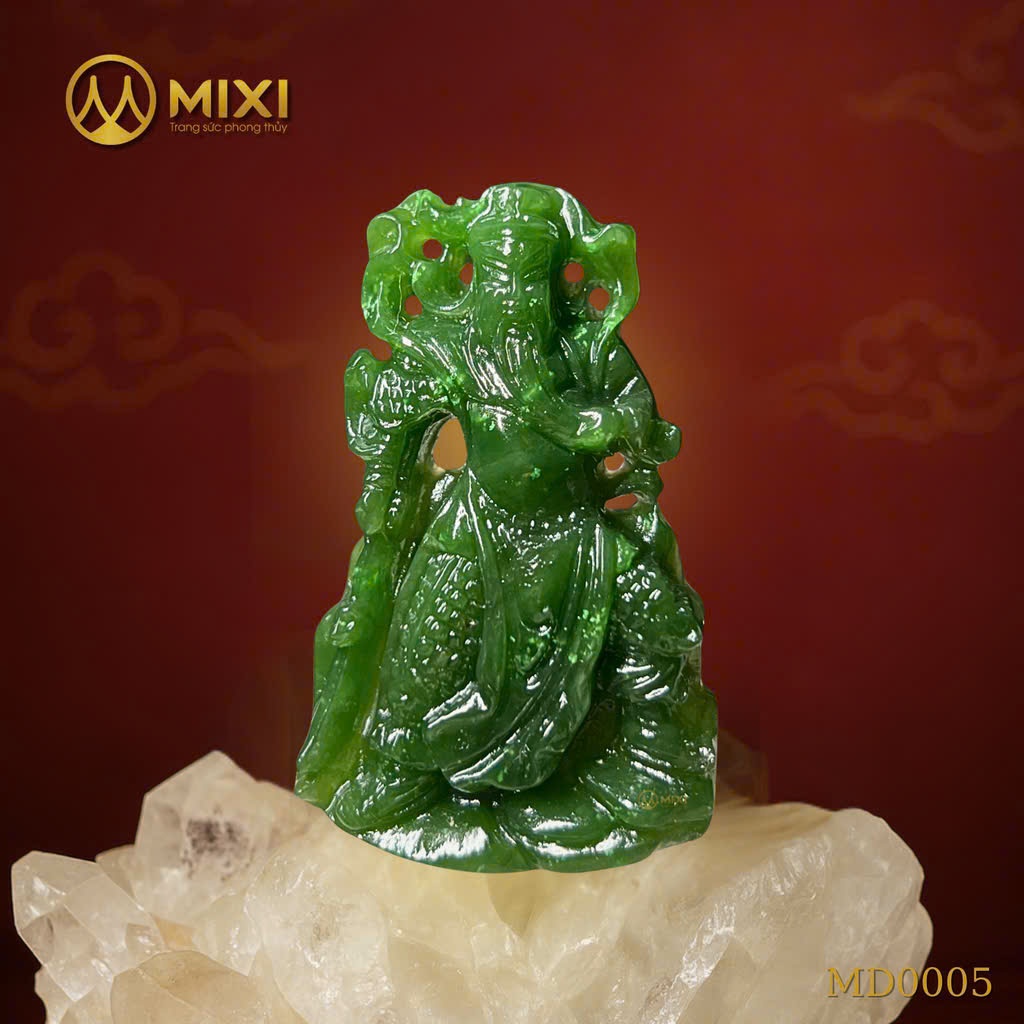 MẶT DÂY QUAN CÔNG NGỌC BÍCH NEPHRITE: UY DŨNG HÓA SÁT – BẢN LĨNH LÃNH ĐẠO VƯƠNG GIẢ