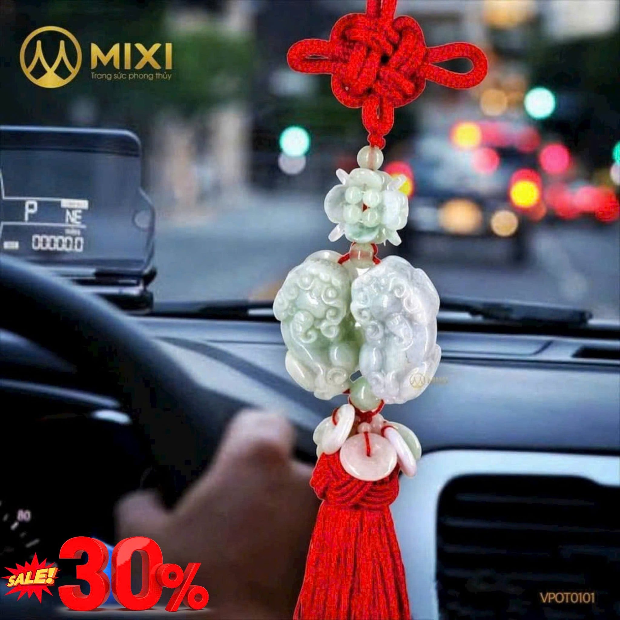 KHÁNH TREO XE CẶP TỲ HƯU NGỌC JADE – BÌNH AN TRÊN MỌI NÈO ĐƯỜNG, CHIÊU TÀI ĐÓN LỘC Sale 30% – Ưu Đãi Đặc Biệt Đến Hết 6/12